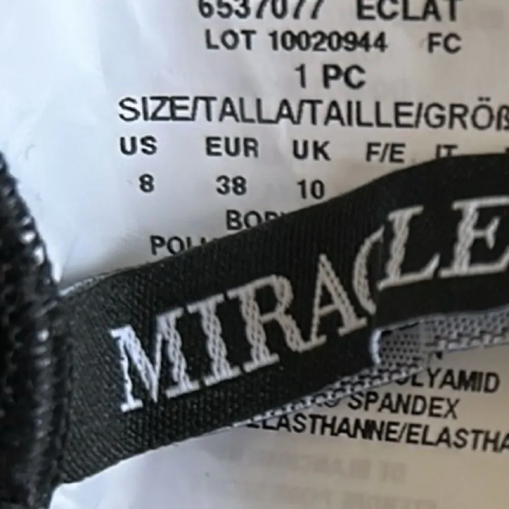 Miraclesuit®Eclat One Piece, Black size 8, NWOT